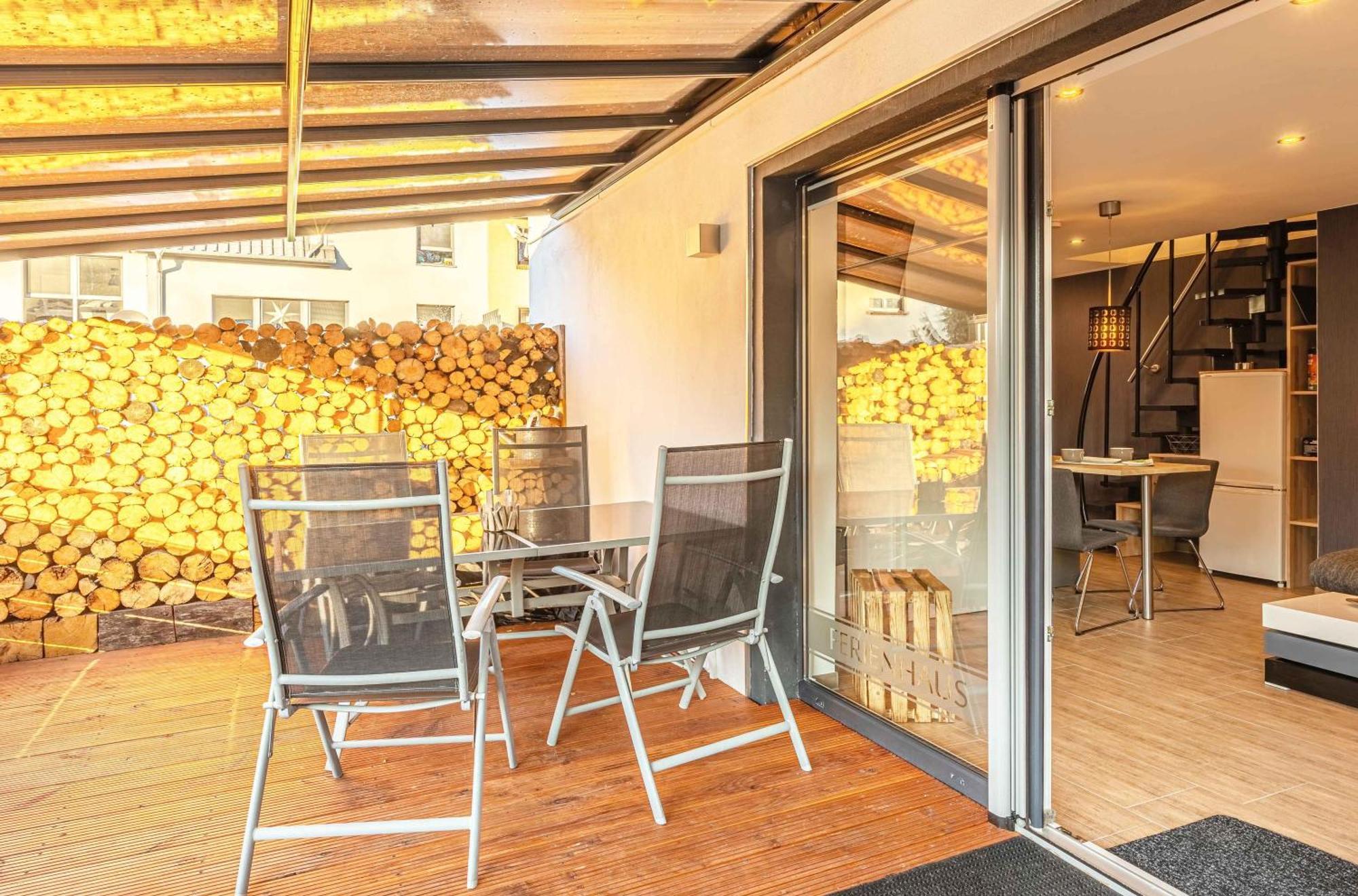 Ferienhaus Charlotta Mit Terrasse Waren  Dış mekan fotoğraf
